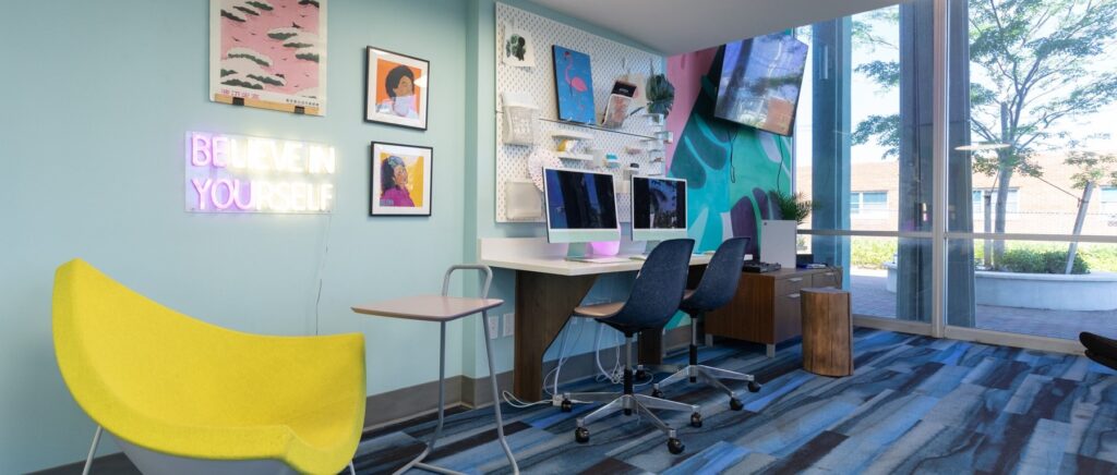 Teen Room at Library